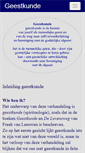 Mobile Screenshot of geestkunde.net