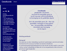 Tablet Screenshot of geestkunde.net